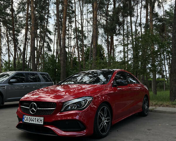 Красный Мерседес ЦЛА-класс, объемом двигателя 1.99 л и пробегом 58 тыс. км за 19500 $, фото 1 на Automoto.ua