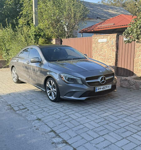 Сірий Мерседес ЦЛА-клас, об'ємом двигуна 1.99 л та пробігом 213 тис. км за 13500 $, фото 1 на Automoto.ua