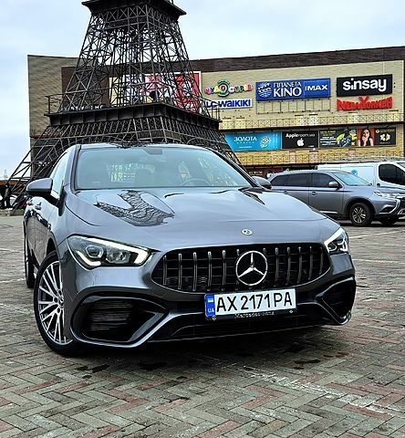 Сірий Мерседес ЦЛА-клас, об'ємом двигуна 2 л та пробігом 54 тис. км за 31000 $, фото 1 на Automoto.ua