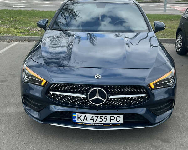 Синій Мерседес ЦЛА-клас, об'ємом двигуна 2 л та пробігом 60 тис. км за 28500 $, фото 1 на Automoto.ua