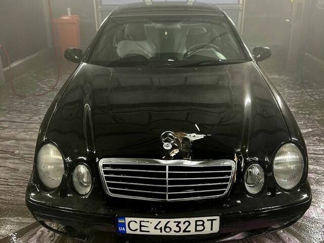 Черный Мерседес ЦЛК-Класс, объемом двигателя 2.3 л и пробегом 341 тыс. км за 3699 $, фото 1 на Automoto.ua