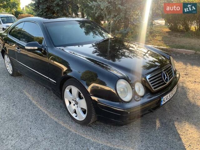 Черный Мерседес ЦЛК-Класс, объемом двигателя 2.3 л и пробегом 350 тыс. км за 3600 $, фото 1 на Automoto.ua