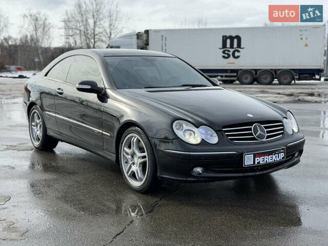 Черный Мерседес ЦЛК-Класс, объемом двигателя 4.97 л и пробегом 145 тыс. км за 10499 $, фото 1 на Automoto.ua