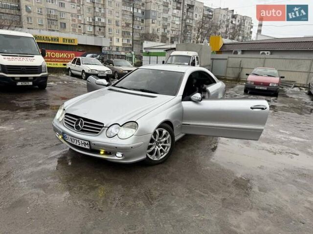 Сірий Мерседес ЦЛК-Клас, об'ємом двигуна 2.7 л та пробігом 200 тис. км за 7500 $, фото 1 на Automoto.ua