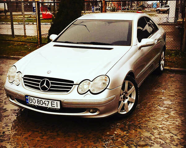 Серый Мерседес ЦЛК-Класс, объемом двигателя 2.7 л и пробегом 380 тыс. км за 5500 $, фото 1 на Automoto.ua