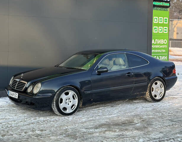 Синій Мерседес ЦЛК-Клас, об'ємом двигуна 3.2 л та пробігом 200 тис. км за 3450 $, фото 1 на Automoto.ua
