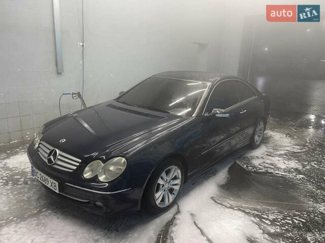 Синий Мерседес ЦЛК-Класс, объемом двигателя 2.6 л и пробегом 230 тыс. км за 6800 $, фото 1 на Automoto.ua