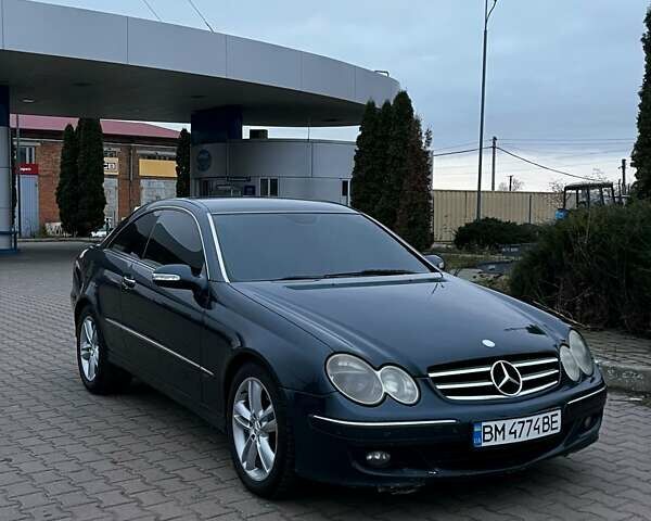Синий Мерседес ЦЛК-Класс, объемом двигателя 3 л и пробегом 420 тыс. км за 8000 $, фото 1 на Automoto.ua