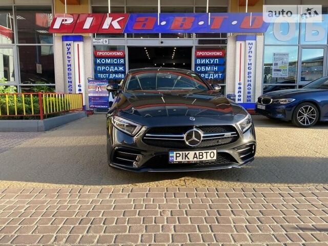 Серый Мерседес CLS 53 AMG, объемом двигателя 3 л и пробегом 96 тыс. км за 79900 $, фото 1 на Automoto.ua