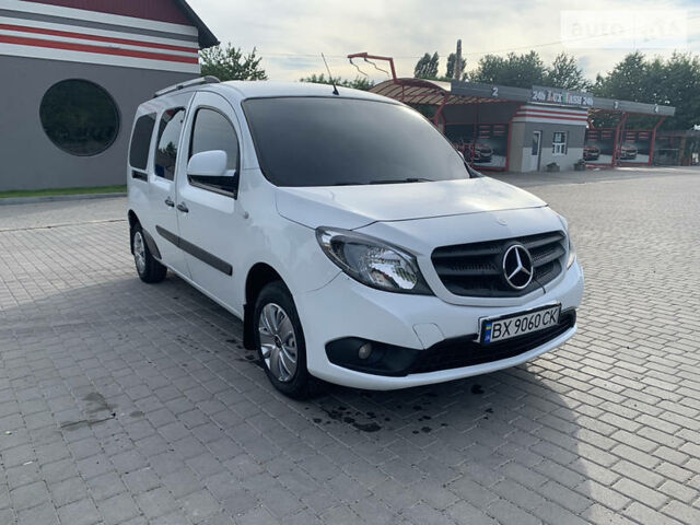 Белый Мерседес Citan груз., объемом двигателя 1.5 л и пробегом 280 тыс. км за 8200 $, фото 1 на Automoto.ua