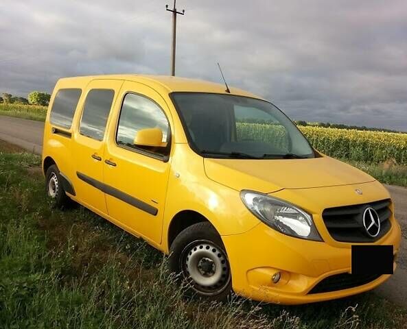 Мерседес Citan пас., объемом двигателя 1.5 л и пробегом 151 тыс. км за 7900 $, фото 1 на Automoto.ua