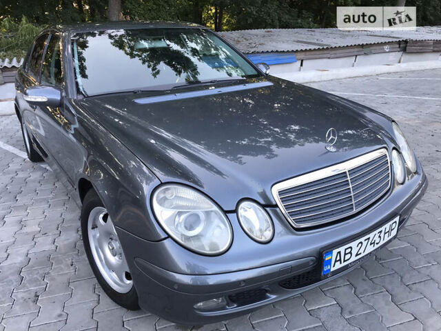 Сірий Мерседес E 200, об'ємом двигуна 1.8 л та пробігом 193 тис. км за 7400 $, фото 1 на Automoto.ua