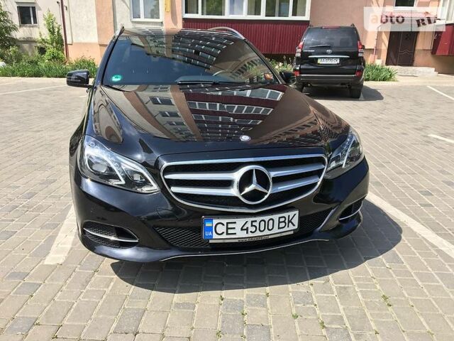 Чорний Мерседес E 220, об'ємом двигуна 2.2 л та пробігом 142 тис. км за 21500 $, фото 1 на Automoto.ua