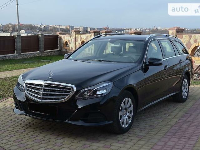 Чорний Мерседес E 220, об'ємом двигуна 2.2 л та пробігом 57 тис. км за 31900 $, фото 1 на Automoto.ua