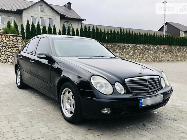 Чорний Мерседес E 240, об'ємом двигуна 2.6 л та пробігом 260 тис. км за 7500 $, фото 1 на Automoto.ua