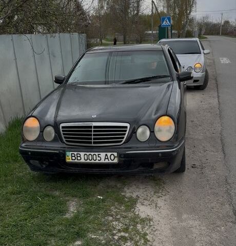 Чорний Мерседес Е-Клас, об'ємом двигуна 4.3 л та пробігом 320 тис. км за 2550 $, фото 1 на Automoto.ua