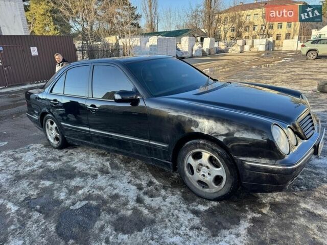 Черный Мерседес Е-Класс, объемом двигателя 2.8 л и пробегом 475 тыс. км за 4300 $, фото 1 на Automoto.ua