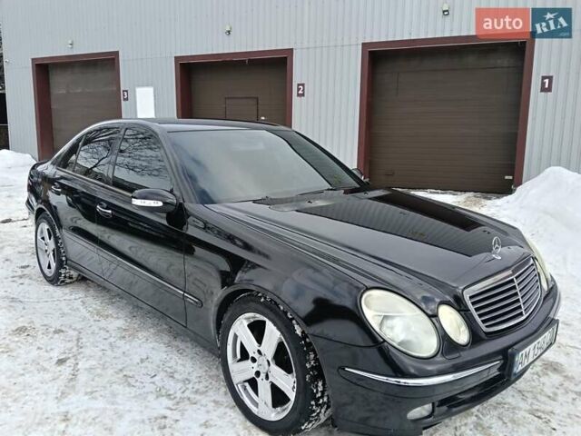 Черный Мерседес Е-Класс, объемом двигателя 2.15 л и пробегом 350 тыс. км за 5800 $, фото 1 на Automoto.ua