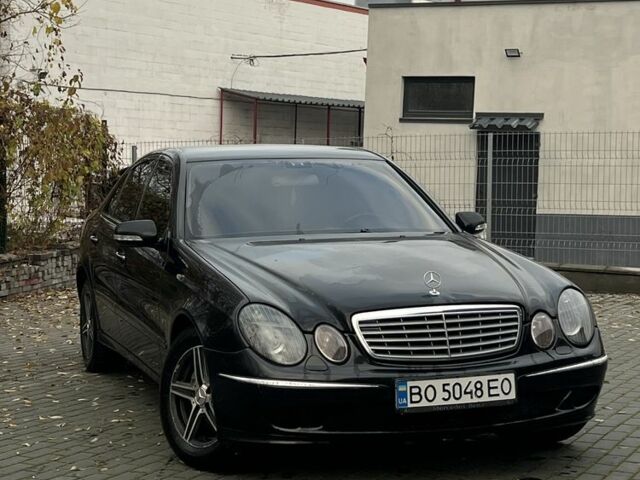 Чорний Мерседес Е-Клас, об'ємом двигуна 2.7 л та пробігом 400 тис. км за 5500 $, фото 1 на Automoto.ua
