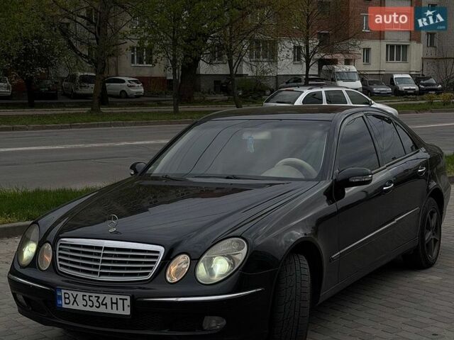 Черный Мерседес Е-Класс, объемом двигателя 2.69 л и пробегом 444 тыс. км за 5399 $, фото 1 на Automoto.ua