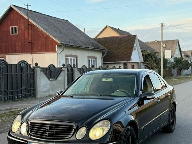 Черный Мерседес Е-Класс, объемом двигателя 2.7 л и пробегом 355 тыс. км за 3999 $, фото 1 на Automoto.ua