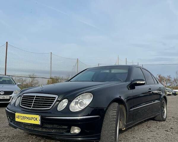 Черный Мерседес Е-Класс, объемом двигателя 2.69 л и пробегом 322 тыс. км за 5650 $, фото 1 на Automoto.ua