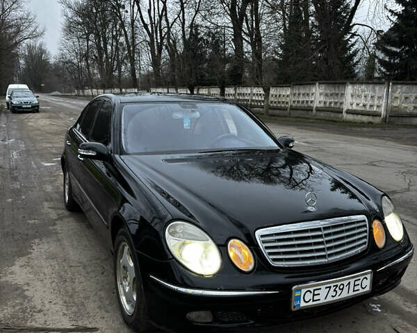 Чорний Мерседес Е-Клас, об'ємом двигуна 2.69 л та пробігом 326 тис. км за 5200 $, фото 1 на Automoto.ua