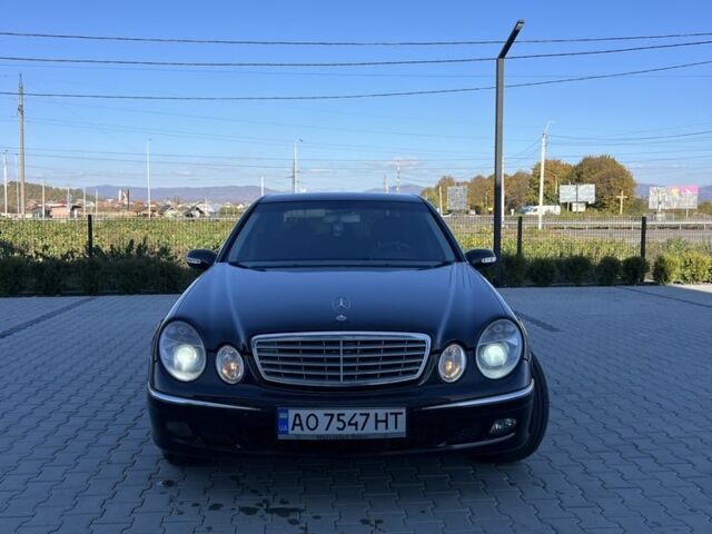 Мерседес Е-Клас 2002 у Хусте на Automoto.ua Чорний Мерседес Е-Клас, об'ємом двигуна 2.7 л та пробігом 2 тис. км за 5400 $, фото 1 на Automoto.ua