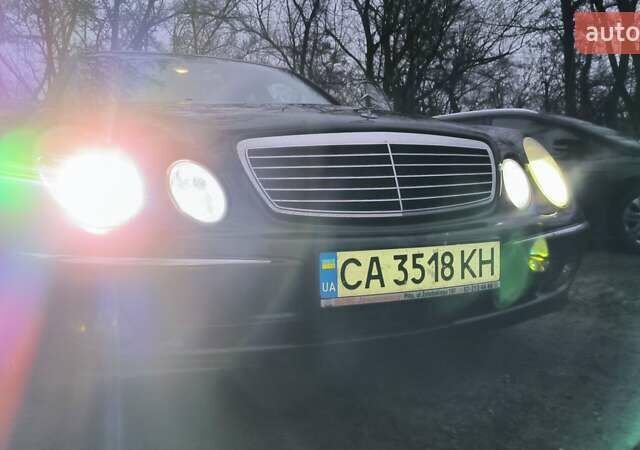 Чорний Мерседес Е-Клас, об'ємом двигуна 2.69 л та пробігом 348 тис. км за 6200 $, фото 1 на Automoto.ua