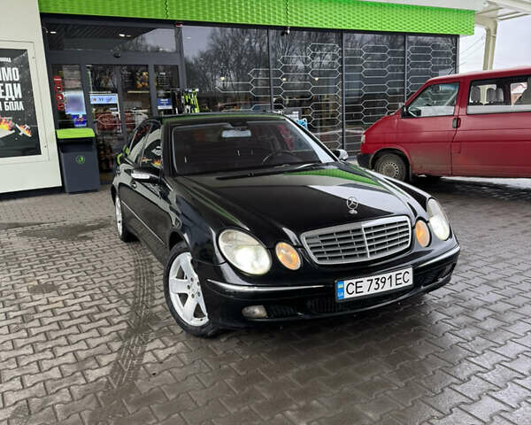 Черный Мерседес Е-Класс, объемом двигателя 2.69 л и пробегом 326 тыс. км за 6000 $, фото 1 на Automoto.ua