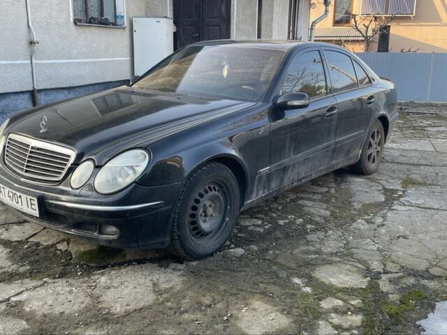 Черный Мерседес Е-Класс, объемом двигателя 2.7 л и пробегом 450 тыс. км за 3999 $, фото 1 на Automoto.ua