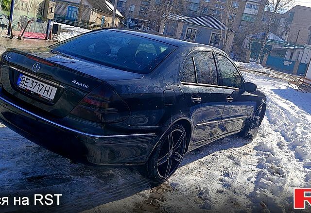 Черный Мерседес Е-Класс, объемом двигателя 3.2 л и пробегом 0 тыс. км за 7900 $, фото 1 на Automoto.ua