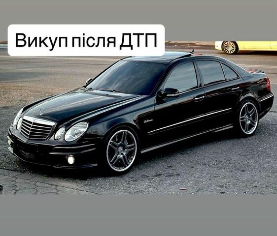 Черный Мерседес Е-Класс, объемом двигателя 2.7 л и пробегом 200 тыс. км за 1500 $, фото 1 на Automoto.ua