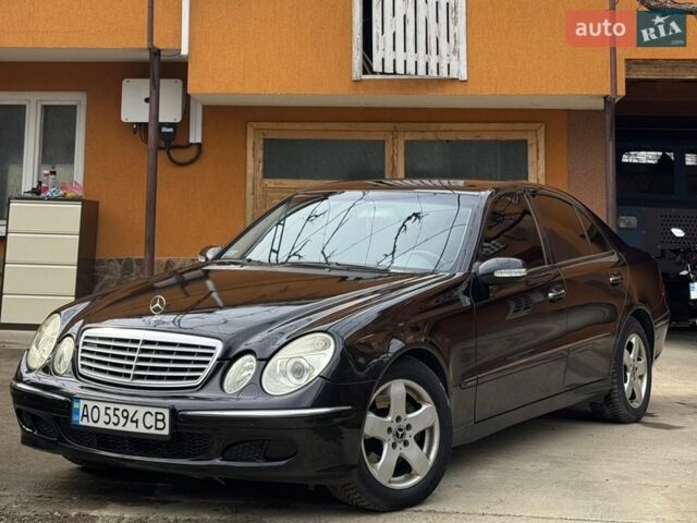 Чорний Мерседес Е-Клас, об'ємом двигуна 3.22 л та пробігом 379 тис. км за 6950 $, фото 1 на Automoto.ua