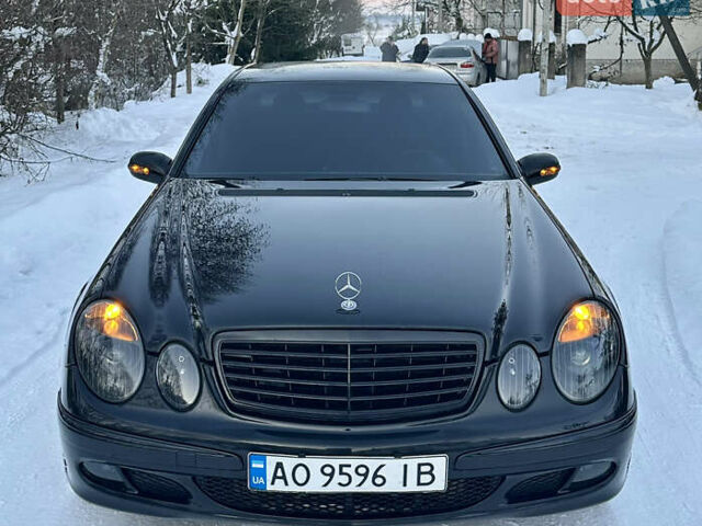 Чорний Мерседес Е-Клас, об'ємом двигуна 3.22 л та пробігом 378 тис. км за 7450 $, фото 1 на Automoto.ua