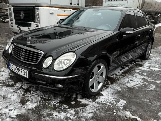 Черный Мерседес Е-Класс, объемом двигателя 4 л и пробегом 600 тыс. км за 4000 $, фото 1 на Automoto.ua