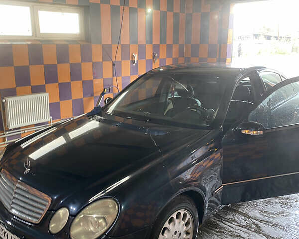 Мерседес Е-Клас 2003 у Івано-Франківську на Automoto.ua Чорний Мерседес Е-Клас, об'ємом двигуна 1.8 л та пробігом 355 тис. км за 4850 $, фото 1 на Automoto.ua