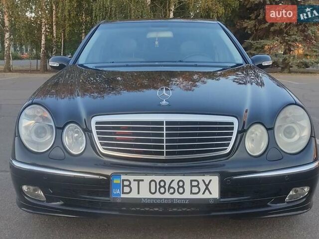 Черный Мерседес Е-Класс, объемом двигателя 2.69 л и пробегом 400 тыс. км за 7700 $, фото 1 на Automoto.ua