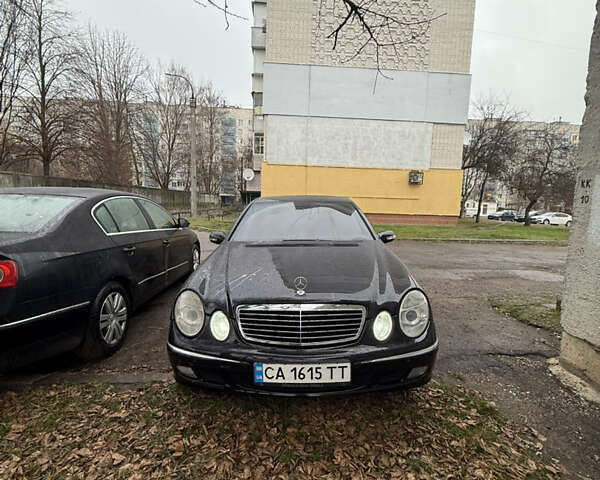 Чорний Мерседес Е-Клас, об'ємом двигуна 1.8 л та пробігом 290 тис. км за 4650 $, фото 1 на Automoto.ua