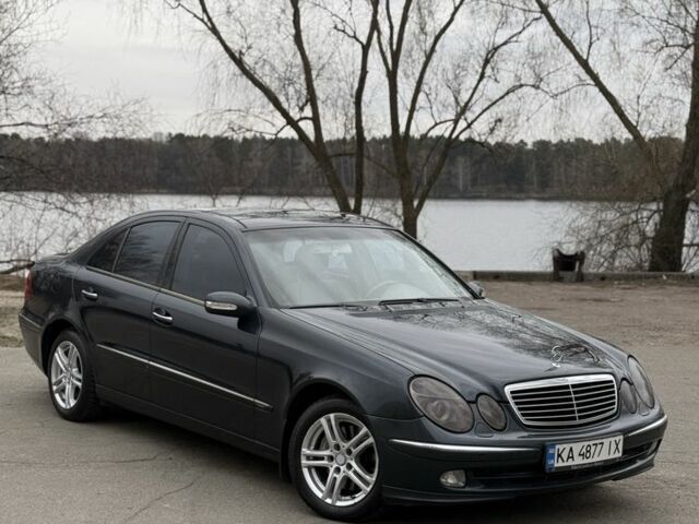 Черный Мерседес Е-Класс, объемом двигателя 3.2 л и пробегом 390 тыс. км за 7400 $, фото 1 на Automoto.ua
