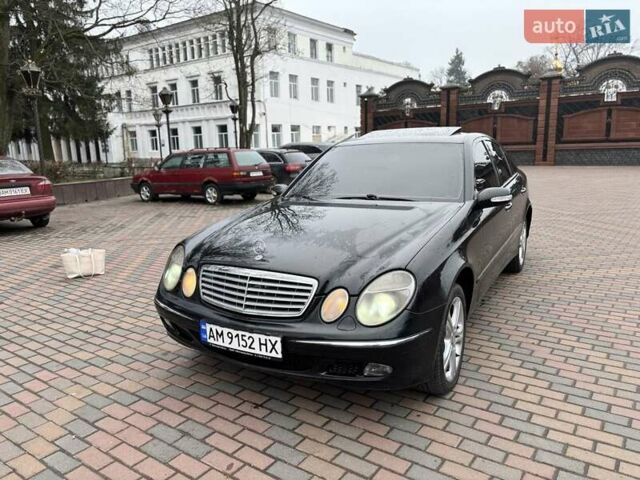 Черный Мерседес Е-Класс, объемом двигателя 2.2 л и пробегом 380 тыс. км за 6200 $, фото 1 на Automoto.ua