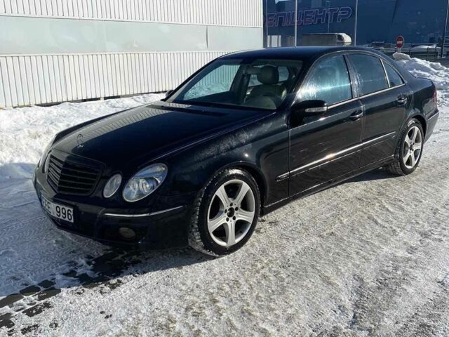 Черный Мерседес Е-Класс, объемом двигателя 3 л и пробегом 387 тыс. км за 3600 $, фото 1 на Automoto.ua