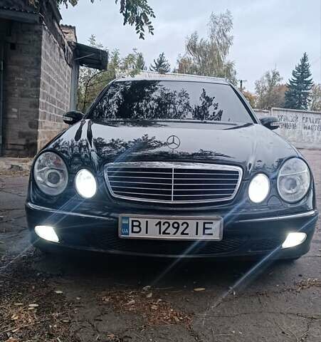 Черный Мерседес Е-Класс, объемом двигателя 2.15 л и пробегом 437 тыс. км за 6600 $, фото 1 на Automoto.ua