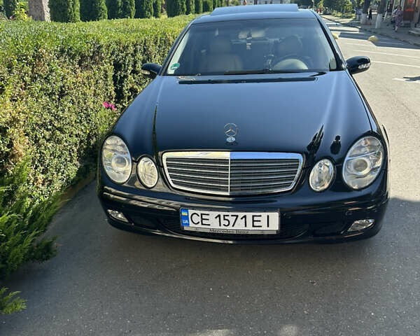 Чорний Мерседес Е-Клас, об'ємом двигуна 2.2 л та пробігом 290 тис. км за 7000 $, фото 1 на Automoto.ua