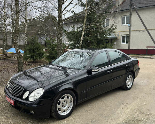 Черный Мерседес Е-Класс, объемом двигателя 1.8 л и пробегом 298 тыс. км за 6800 $, фото 1 на Automoto.ua
