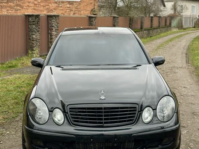 Чорний Мерседес Е-Клас, об'ємом двигуна 3.2 л та пробігом 364 тис. км за 7500 $, фото 1 на Automoto.ua