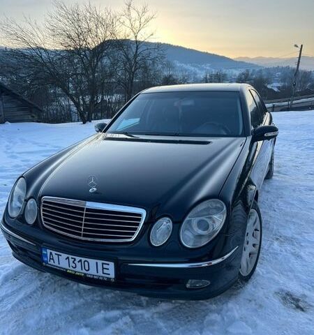 Черный Мерседес Е-Класс, объемом двигателя 2.69 л и пробегом 306 тыс. км за 8300 $, фото 1 на Automoto.ua