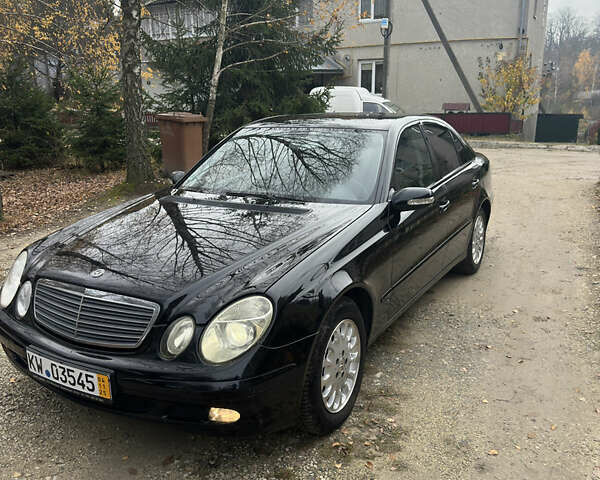 Черный Мерседес Е-Класс, объемом двигателя 1.8 л и пробегом 267 тыс. км за 6950 $, фото 1 на Automoto.ua