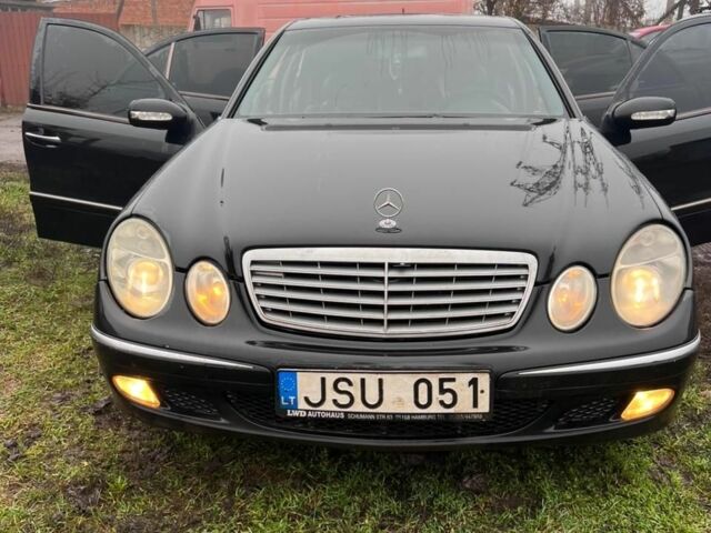Чорний Мерседес Е-Клас, об'ємом двигуна 2.7 л та пробігом 323 тис. км за 4000 $, фото 1 на Automoto.ua