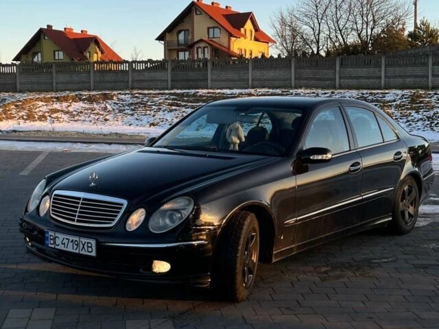 Чорний Мерседес Е-Клас, об'ємом двигуна 2.69 л та пробігом 321 тис. км за 8000 $, фото 1 на Automoto.ua